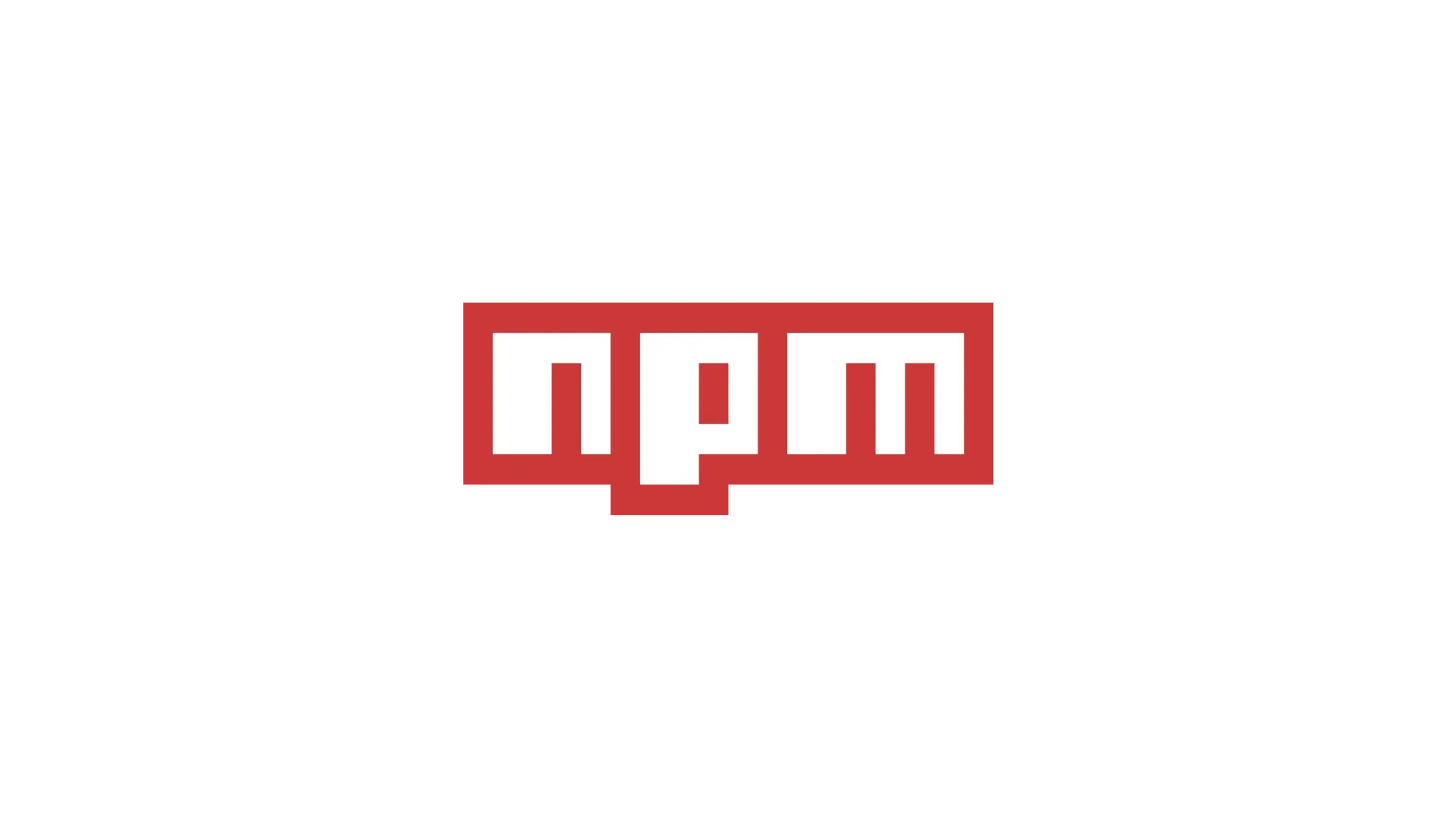 npm banner